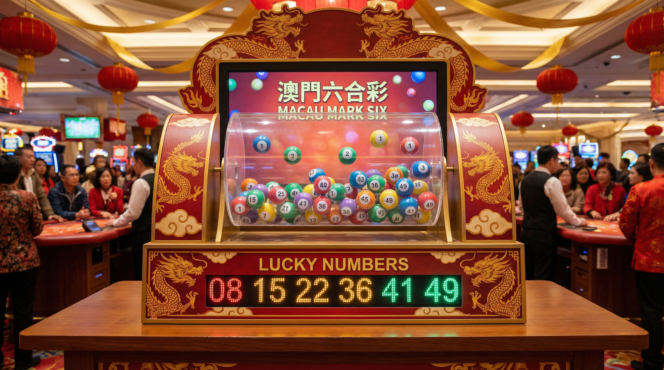 澳门六合彩开奖现场